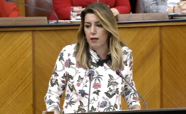 Susana Díaz advierte que el PP traerá un 'gobierno de involución' por su pacto con la extrema derecha