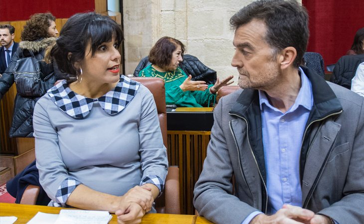 Teresa Rodríguez anuncia el NO de Adelante Andalucía a la investidura de Juanma Moreno Bonilla