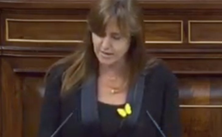 Laura Borràs (JxCat) avanza que votarán NO a la investidura de Pedro Sánchez