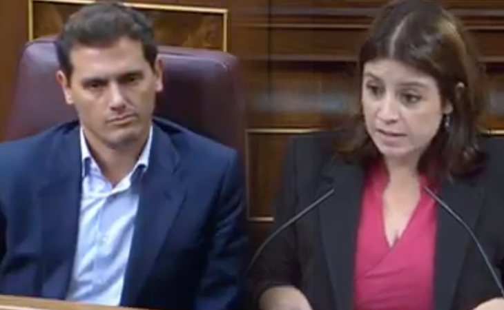 Rapapolvo de Lastra a Rivera: 'Hay que combatir la homofobia y el machismo, pero han vendido el alma a la ultraderecha'