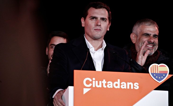 Albert Rivera sufre desgaste electoral en su batalla por liderar el bloque del centroderecha