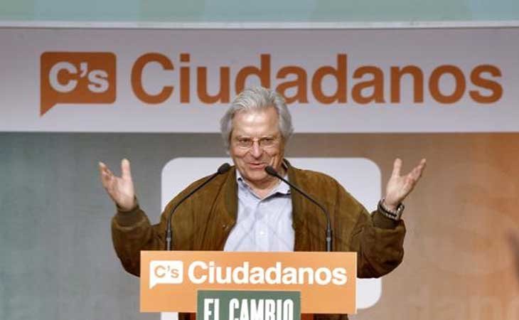 Javier Nart en un mitín de Ciudadanos