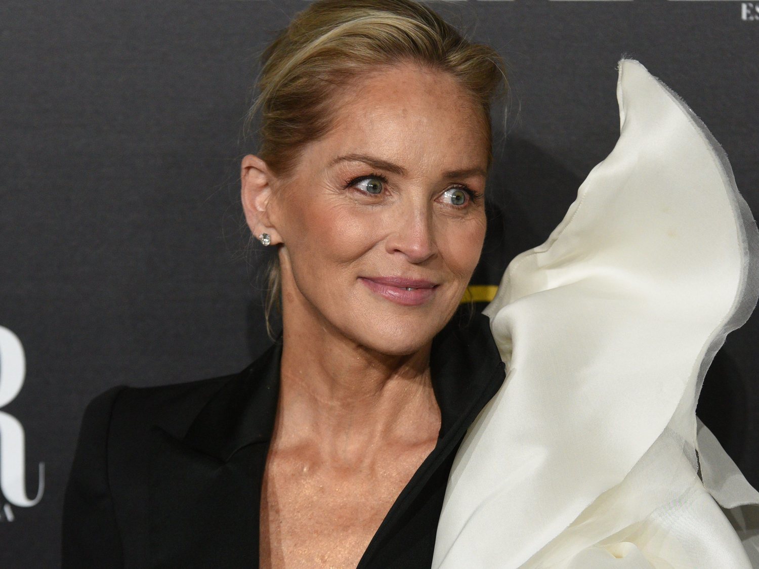 Sharon Stone, fulminada por un rayo mientras planchaba