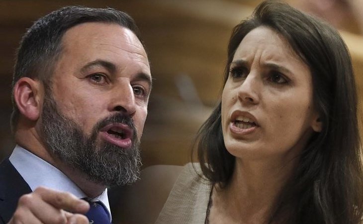 Santiago Abascal ataca al Ministerio de Igualdad y a Irene Montero: 'Estamos ante la portada de Vanity Fair más cara de la historia'