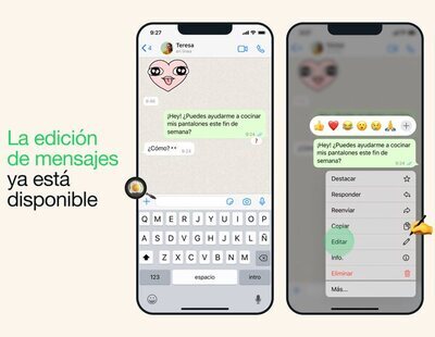 Ya puedes editar mensajes en WhatsApp: así se usa esta función