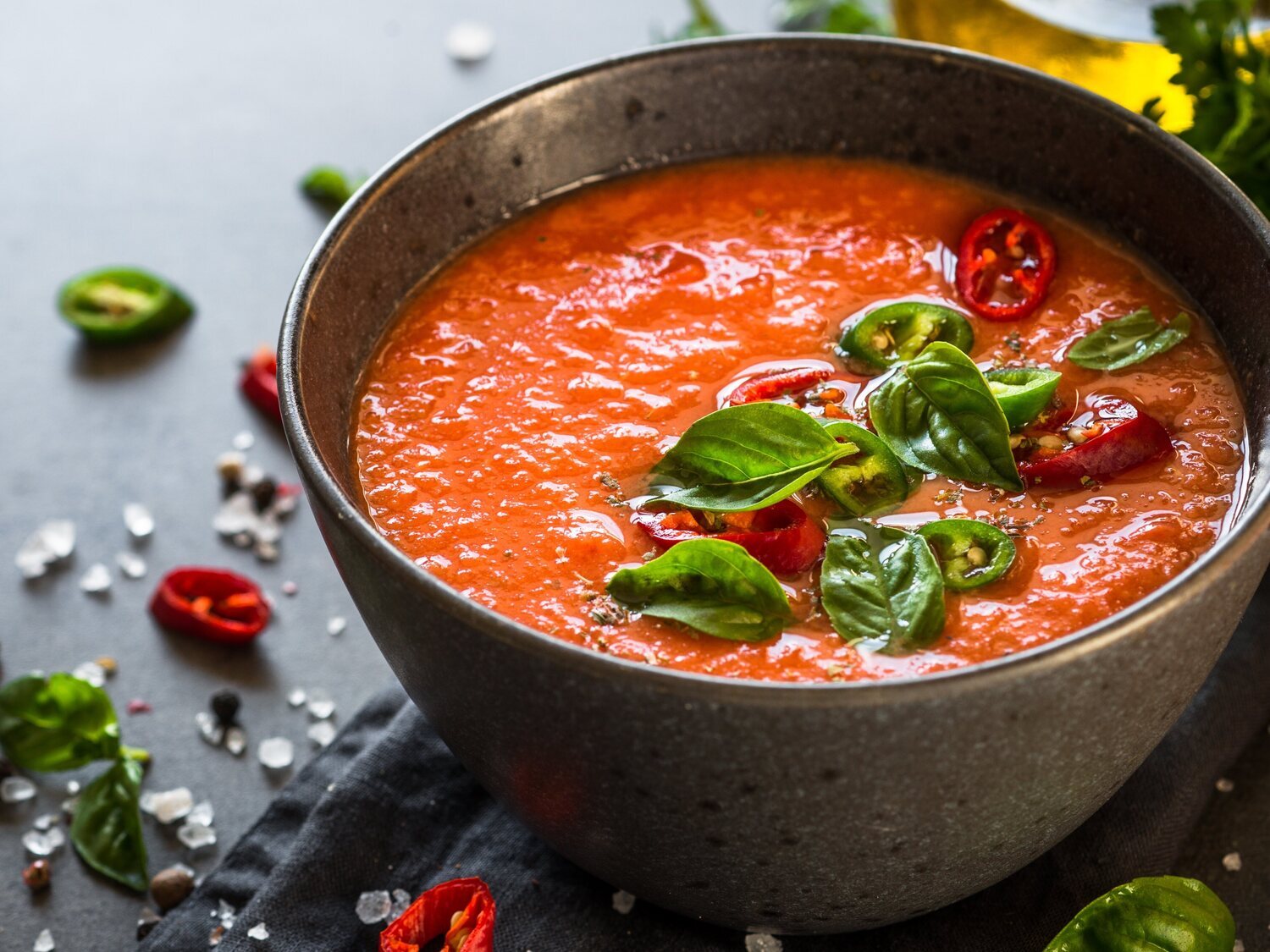 ¿Qué pasa si tomo gazpacho todos los días?