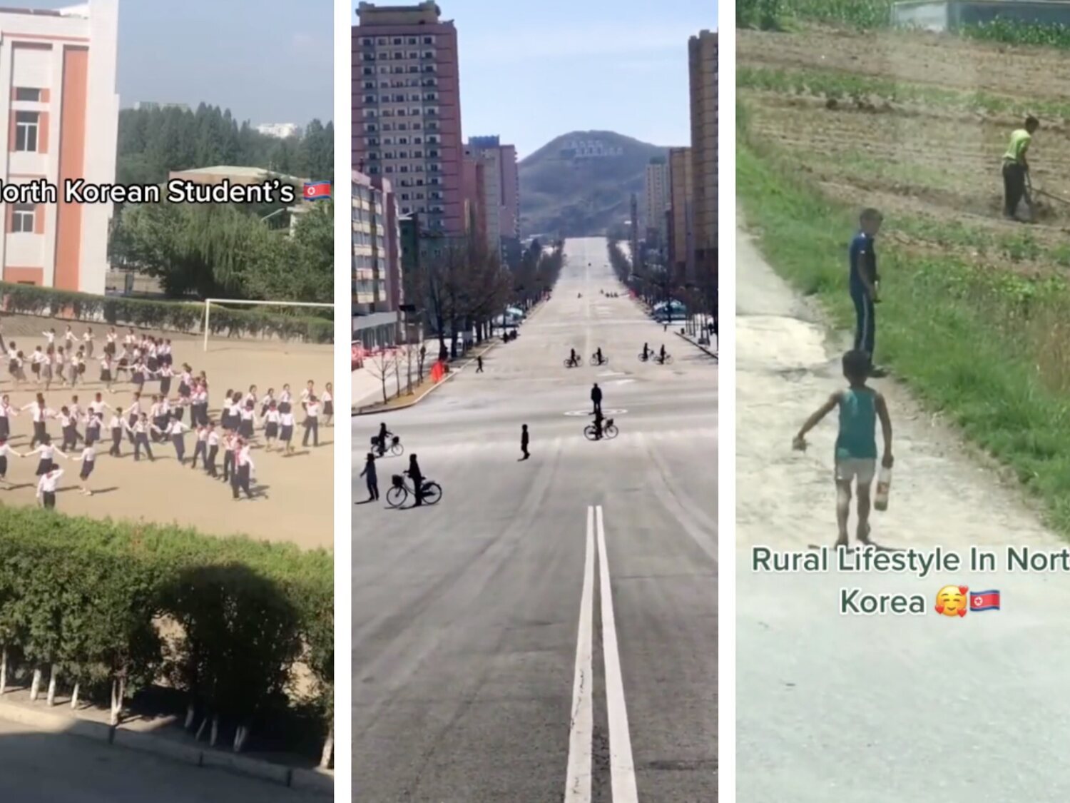 Una cuenta de TikTok muestra la realidad de Corea del Norte: "Es como viajar al pasado"