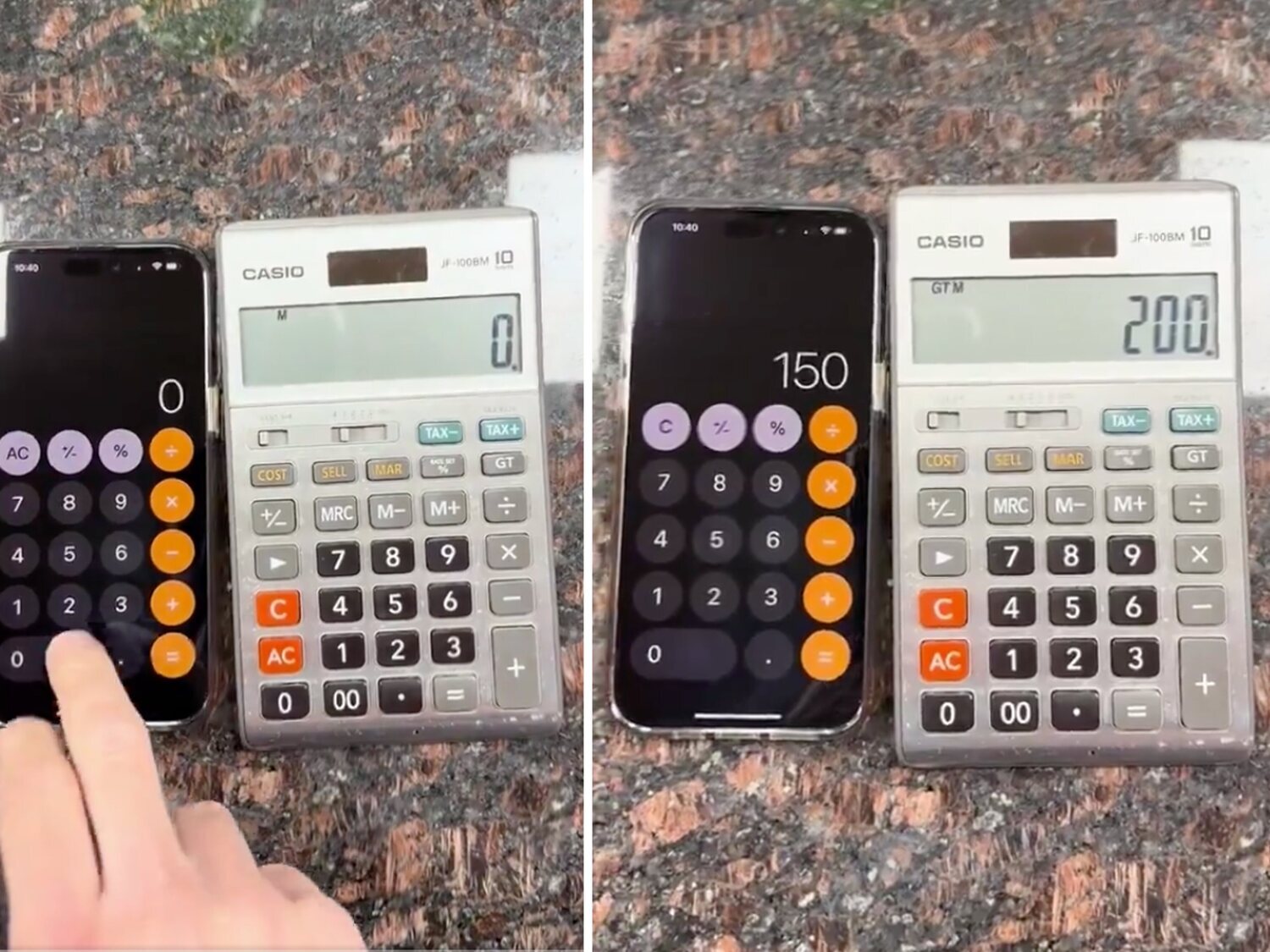Diferencias entre calculadoras científicas y iPhone: ¿Por qué los resultados son distintos?