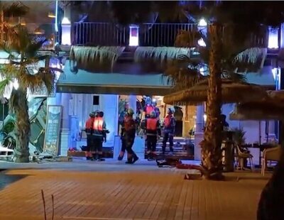 Cuatro muertos y 16 heridos en el derrumbe de un edificio en Playa de Palma (Mallorca)