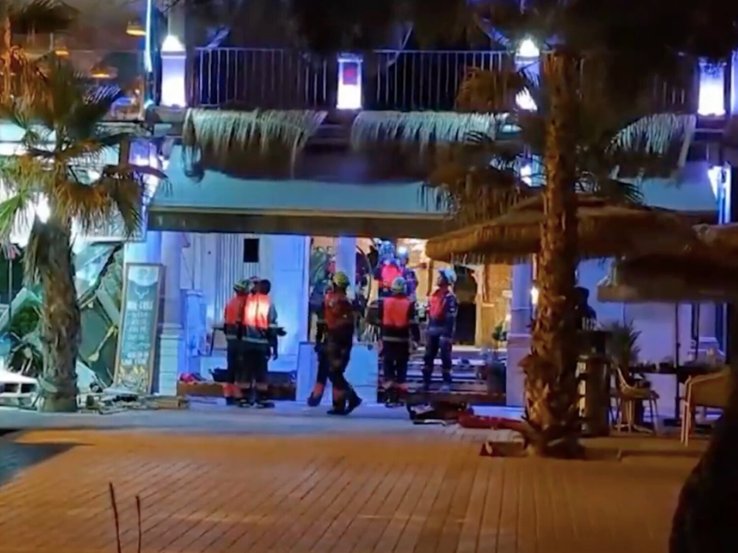 Cuatro muertos y 16 heridos en el derrumbe de un edificio en Playa de Palma (Mallorca)