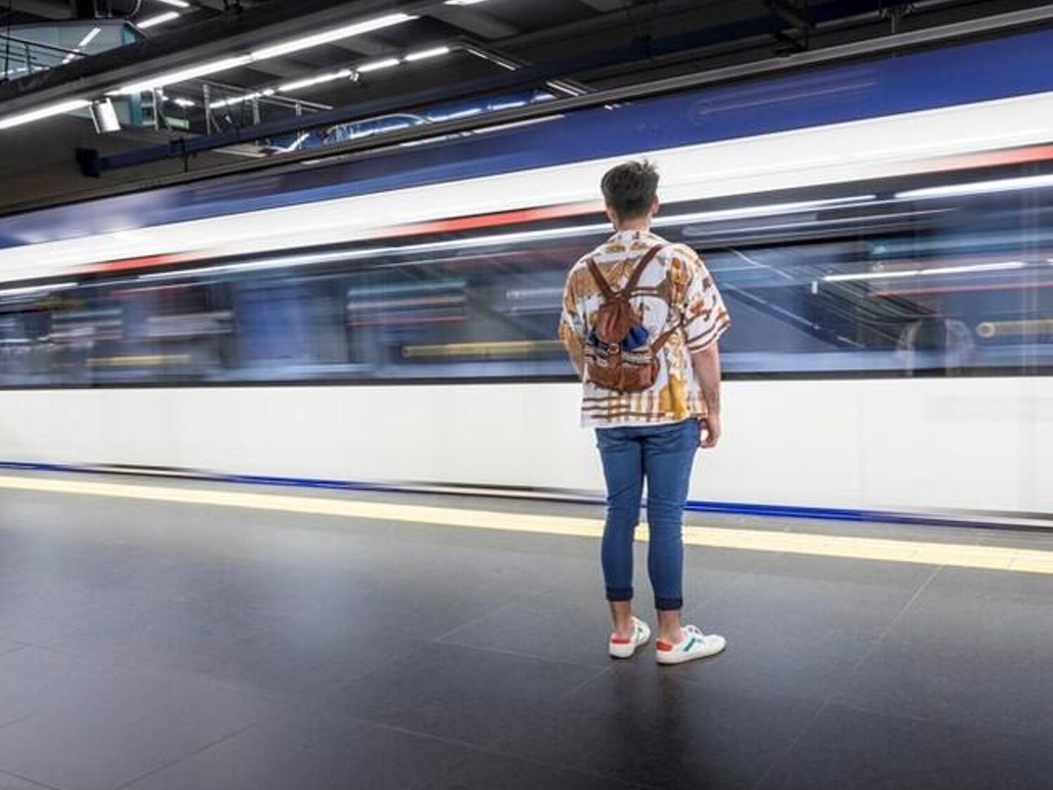 Las cámaras desmienten la denuncia de un hombre robado y arrojado a las vías del Metro de Madrid