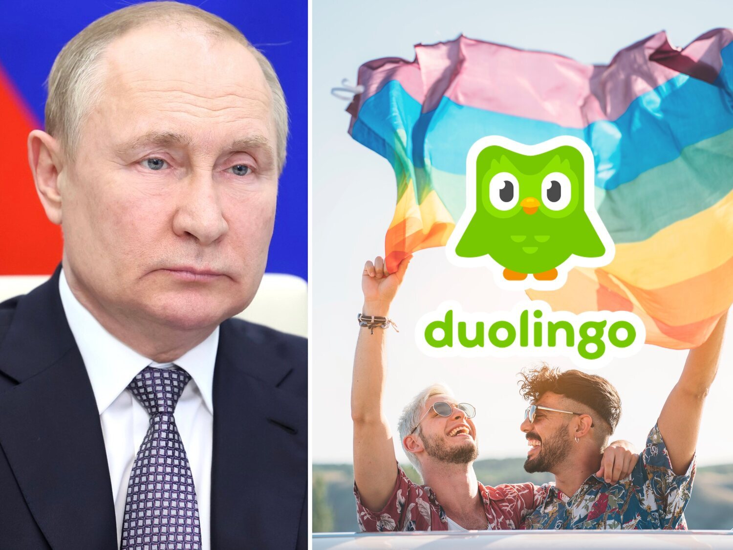 Duolingo censura las referencias LGTBI en Rusia después de que el Kremlin diga que "fomenta la homosexualidad"