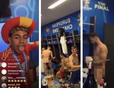 Lamine Yamal la lía: graba a la Selección Española celebrando sin ropa en el vestuario