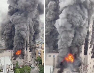 Al menos seis muertos en el incendio de un centro comercial en China: hay personas atrapadas