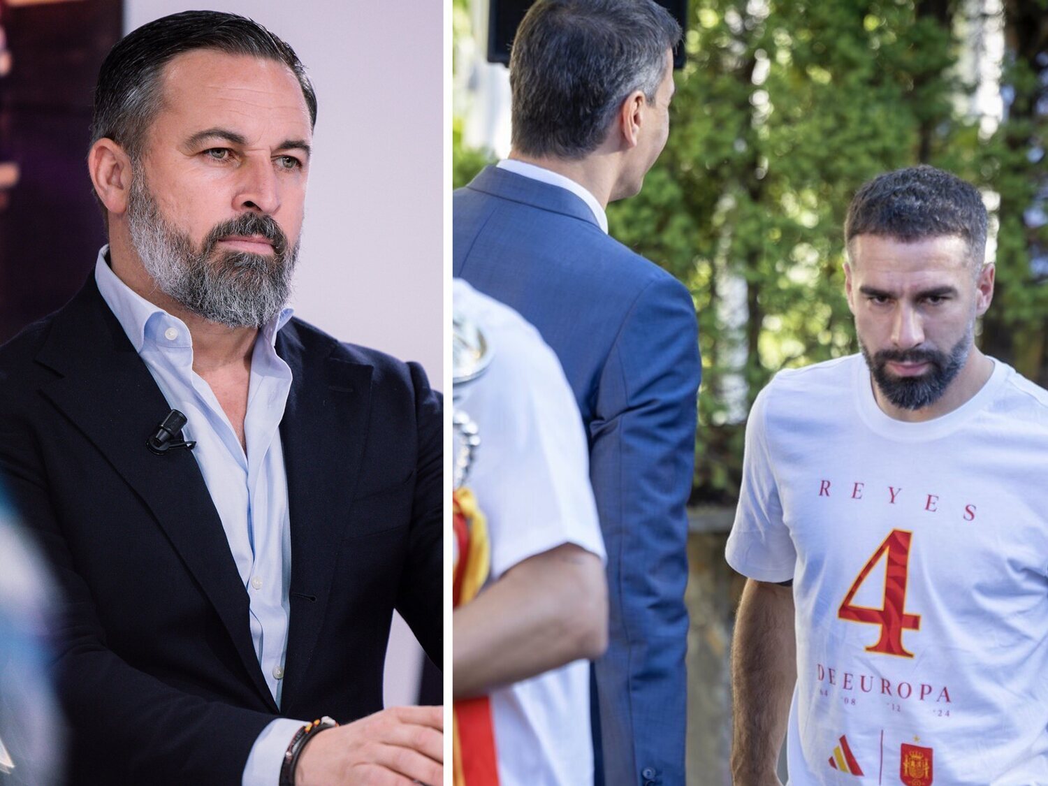 Abascal se pronuncia días después y dice qué le parece el saludo de Carvajal a Sánchez