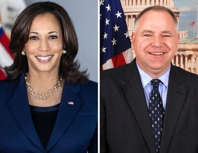 Kamala Harris designa a Tim Walz como su vicepresidente