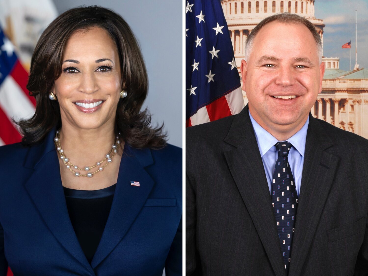 Kamala Harris designa a Tim Walz como su vicepresidente