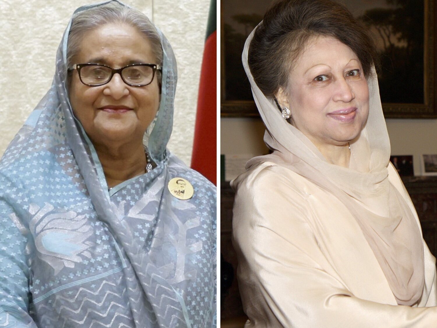 La lucha de poder entre las lideresas Seikh Hasina y Khaleda Zia que estalló las revueltas en Bangladesh