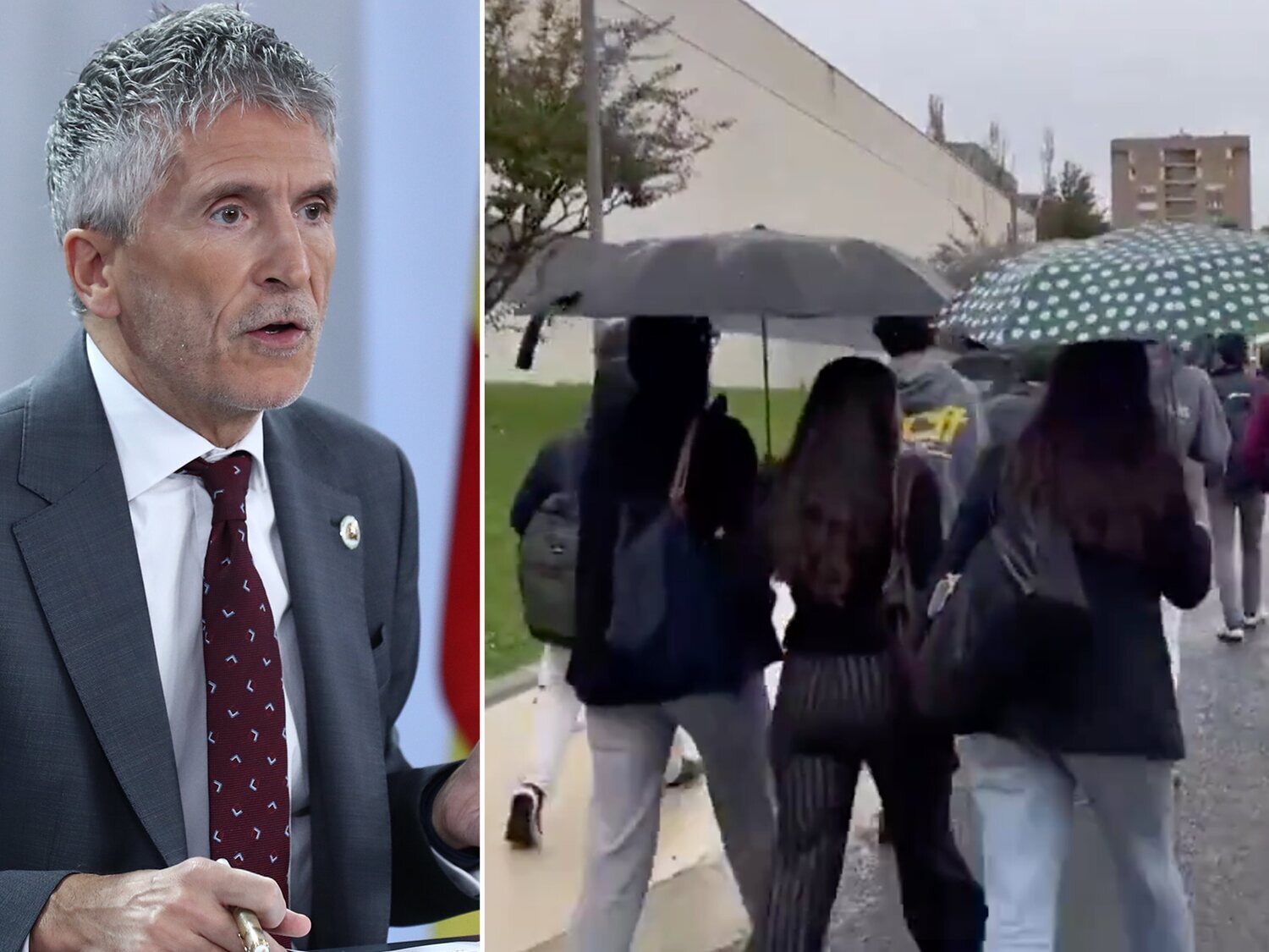 Un grupo de alumnos de la Universidad de Navarra lanza insultos homófobos al ministro Grande-Marlaska