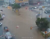 La AEMET activa la alerta roja por la DANA en el litoral norte y sur de la provincia de Valencia