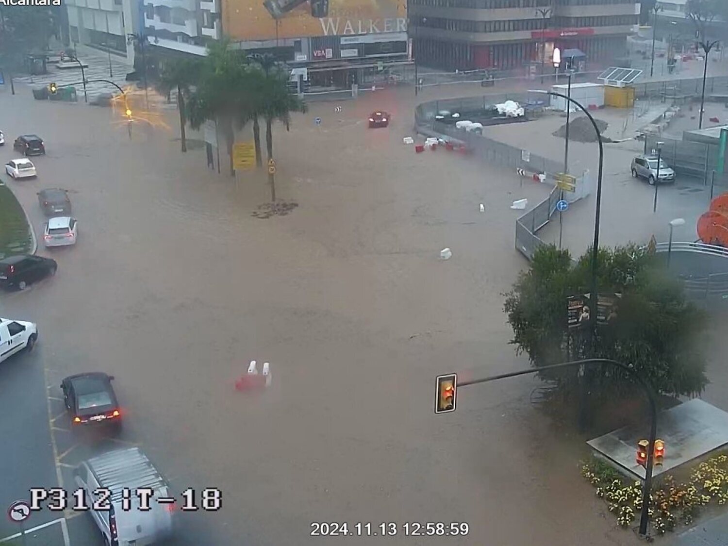 La AEMET activa la alerta roja por la DANA en el litoral norte y sur de la provincia de Valencia