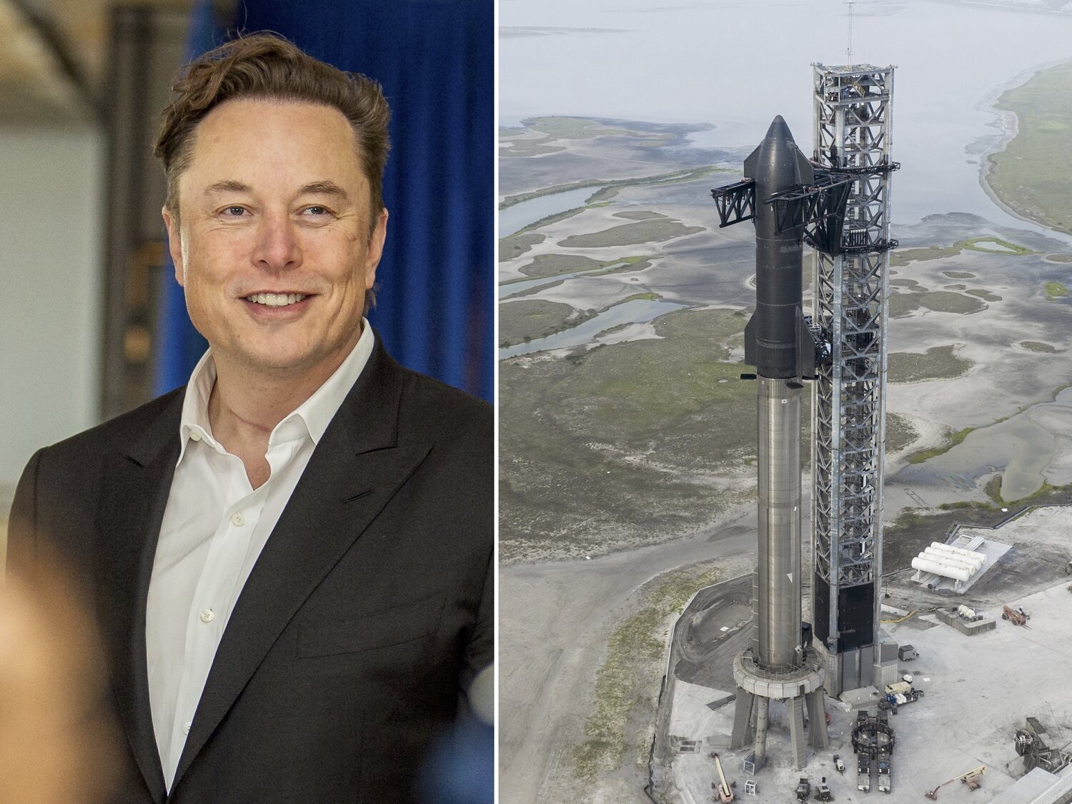 Starship, la nave de Elon Musk aterriza en llamas bajo la atenta mirada de Donald Trump