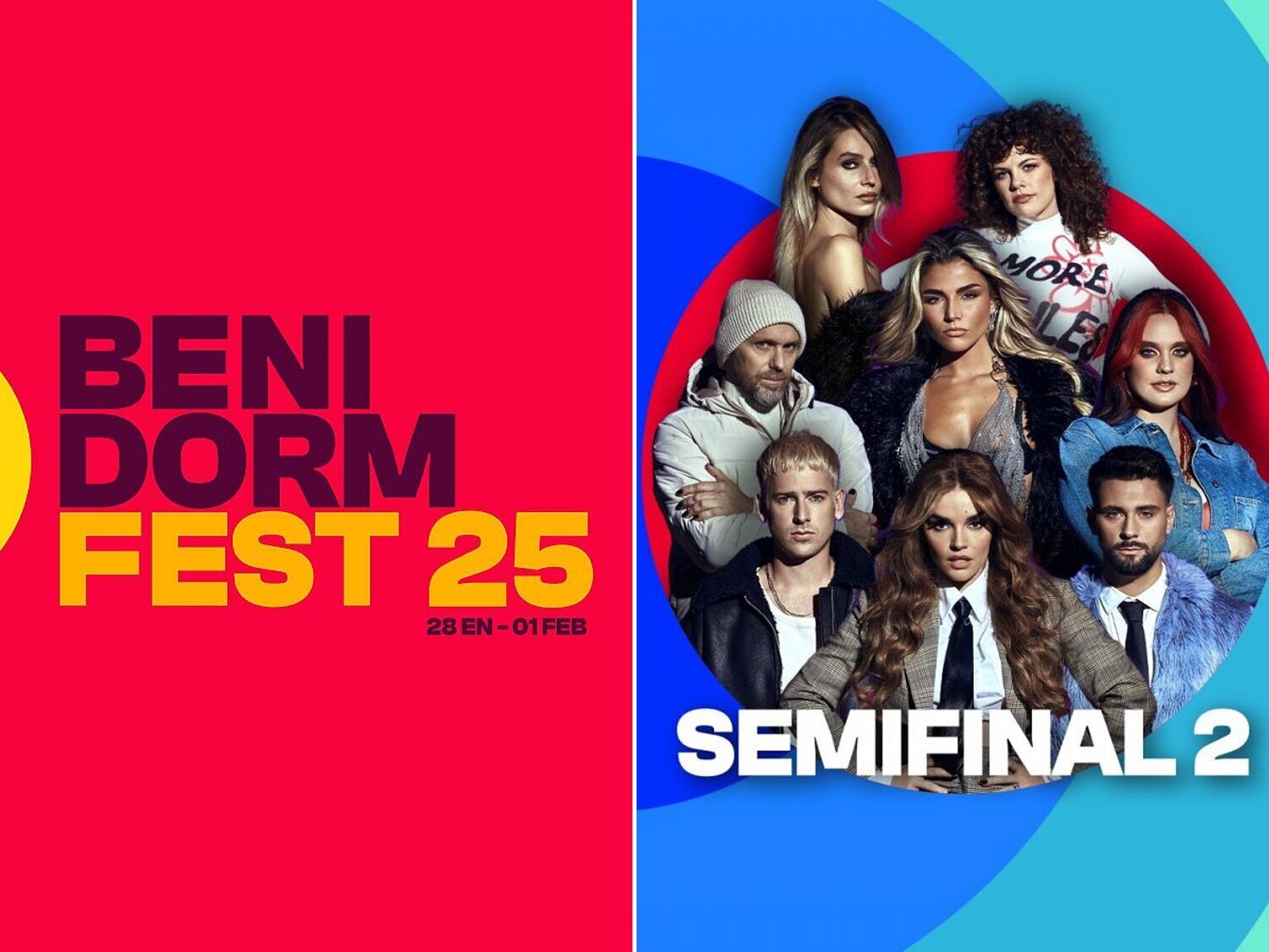 Benidorm Fest 2025 afronta su segunda semifinal con varios favoritos en liza