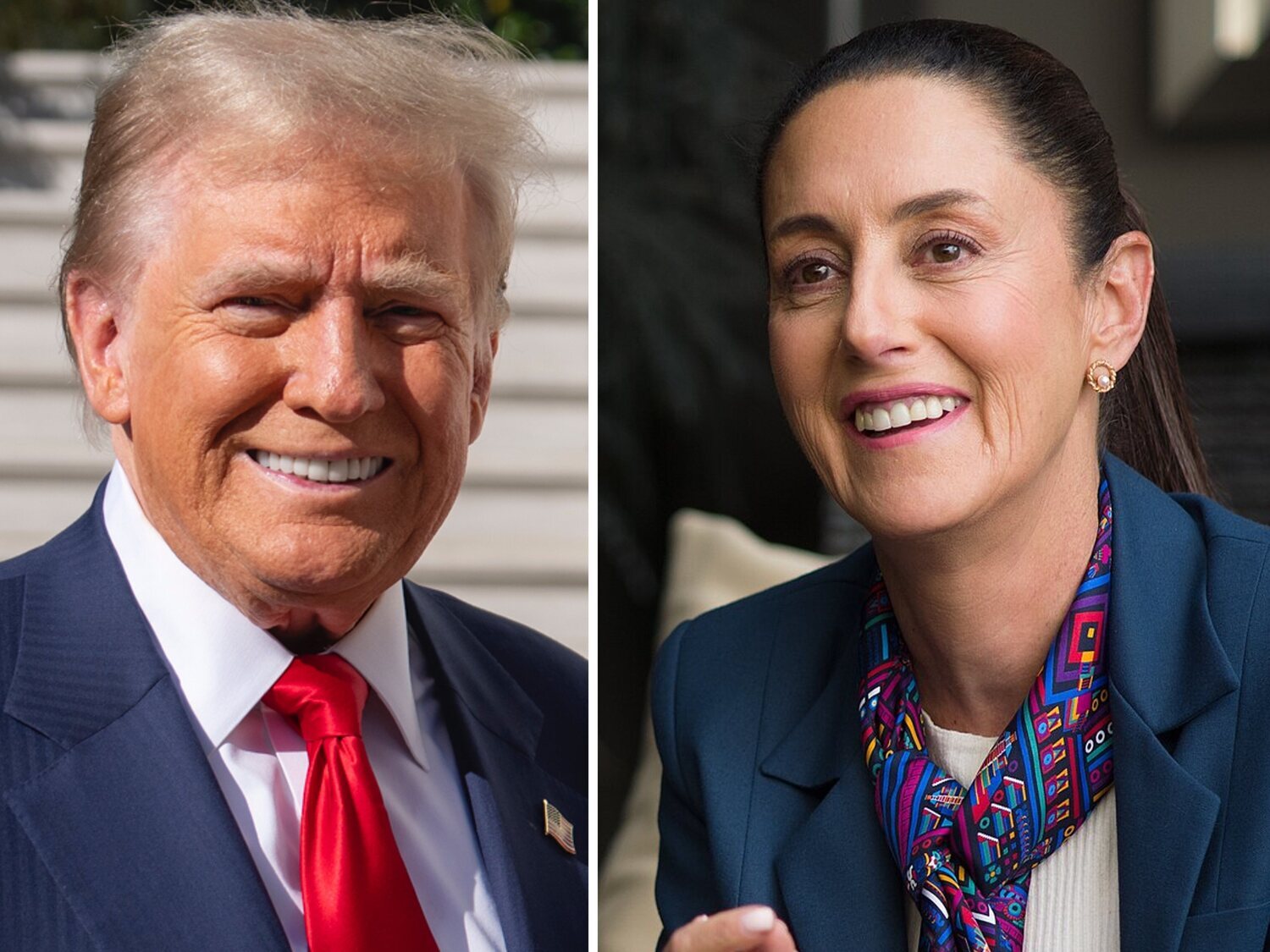 Trump suspende aranceles a México tras una reunión de última hora con Claudia Sheinbaum