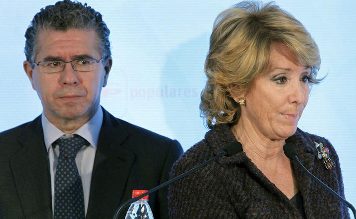 Granados ha pedido la imputación de varios dirigentes madrileños, entre ellos, Esperanza Aguirre