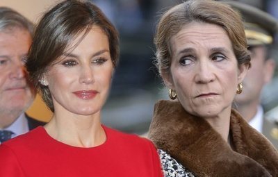 La Infanta Elena se alegra de los abucheos que recibió la Reina Letizia