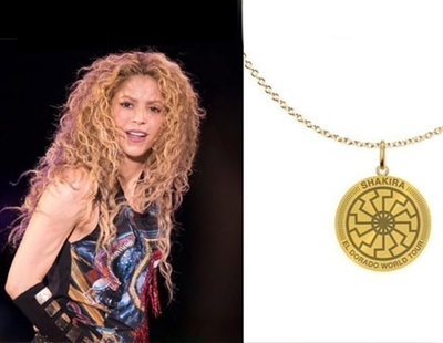 Shakira retira un colgante con simbología nazi de su nueva gira