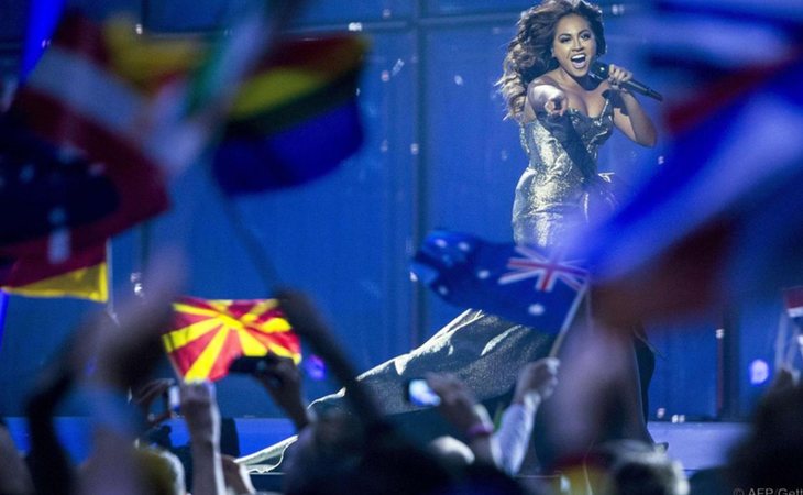 Jessica Mauboy, representante de Australia en Eurovisión 2018