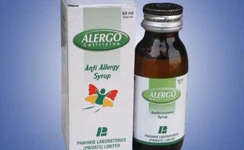 Jarabe Alergo del laboratorio Pharmix