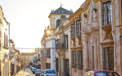 Calle San Pedro, en Osuna (Sevilla)