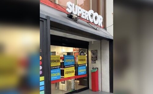 Liquidación de un supermercado Supercor