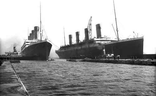 Olympic y Titanic