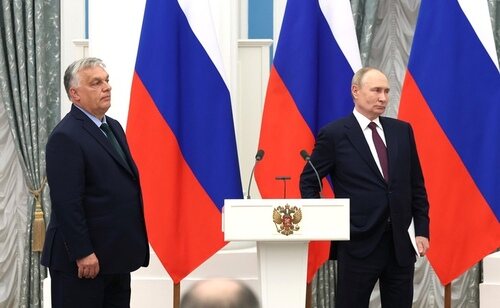 Reunión de Putin y Orbán en Moscú