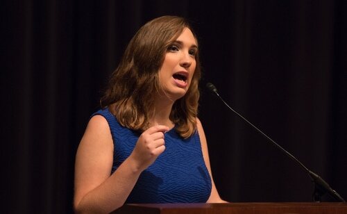 Sarah McBride fue la primera senadora trans a nivel estatal en Estados Unidos