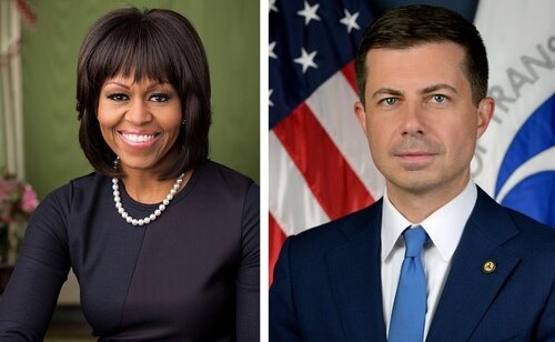 Las quinielas han situado en la sucesión a Michelle Obama o Pete Buttigieg y todavía no se han pronunciado nombres destacados del Partido Demócrata