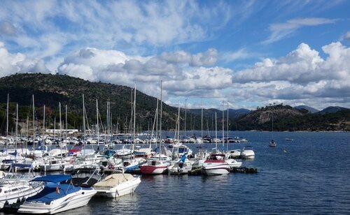 Zona de puerto en el Pantano de San Juan