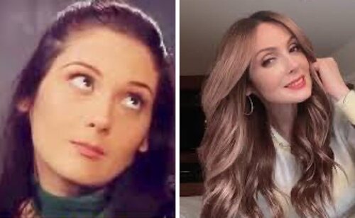 Nora Salinas antes y después