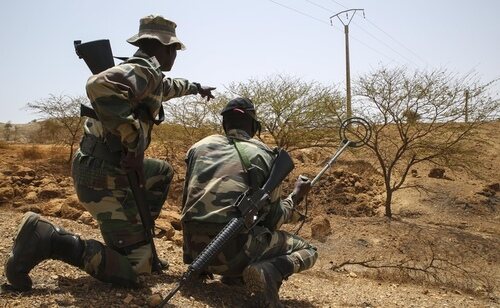 Un contingente senegalés interviene en la guerra en Mali