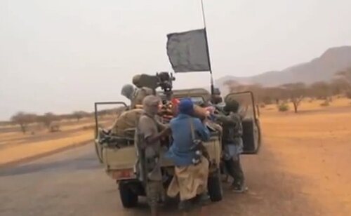 Combatientes en el norte de Mali