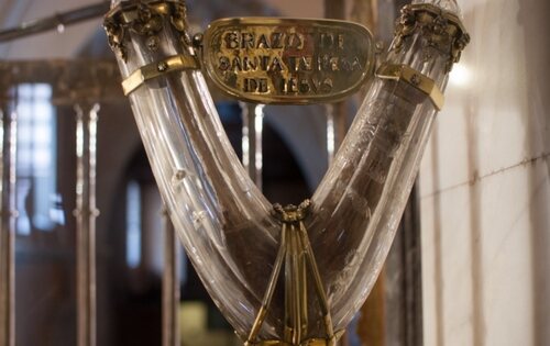 Fotografía del brazo de Santa Teresa de Jesús