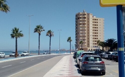 Calle Gran Vía de La Manga, la calle más larga de España