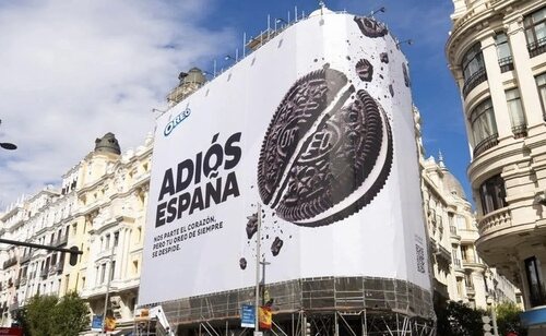 Adiós España, la campaña de Oreo