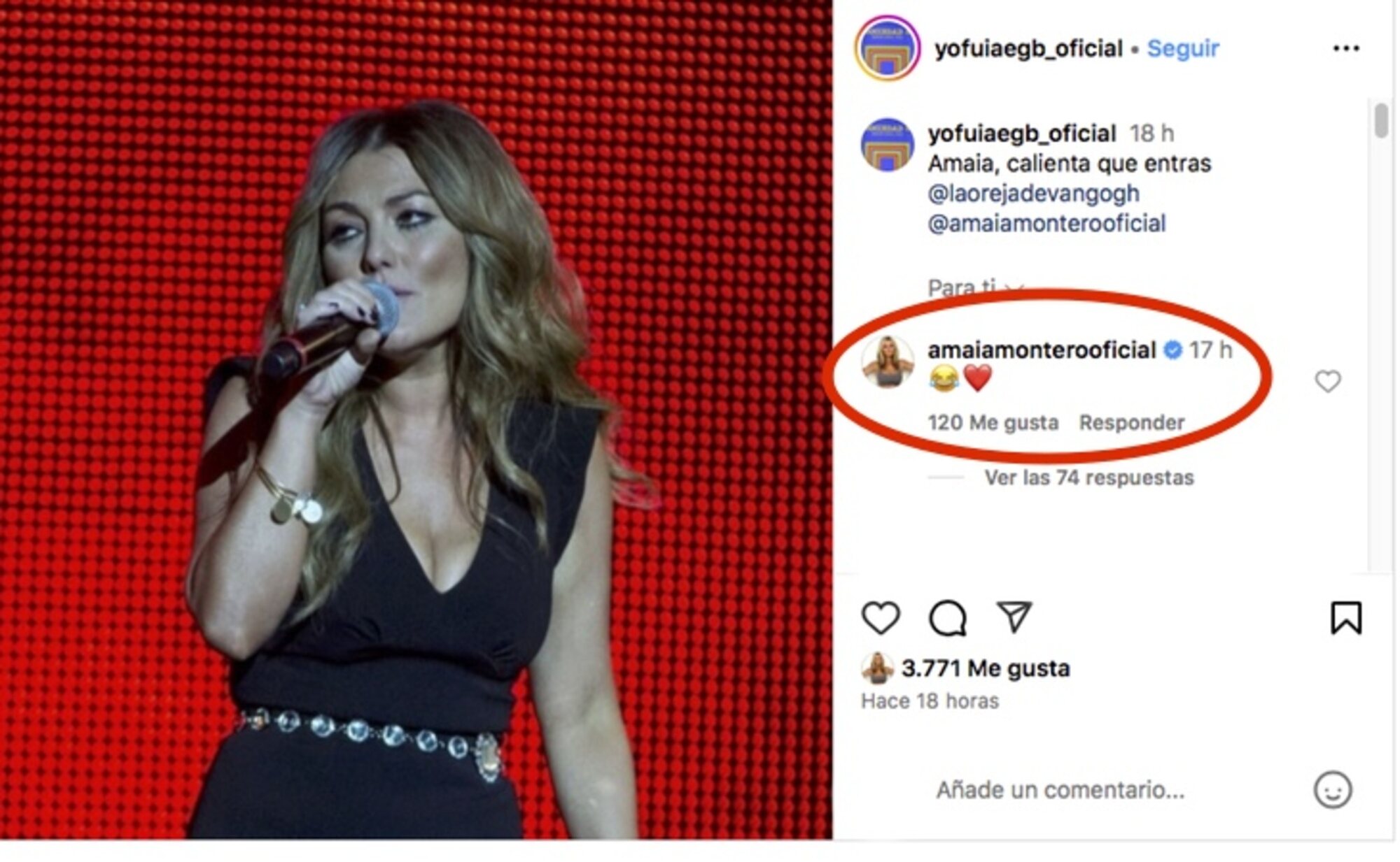 Amaia Montero Reacciona A La Salida De Leire Martínez De La Oreja De ...