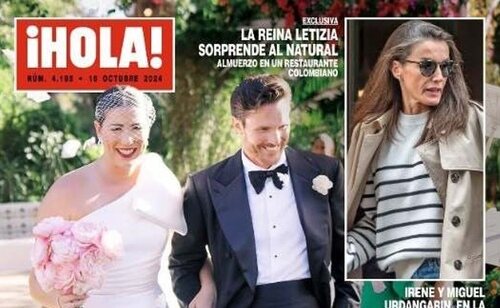 Portada de la revista ¡HOLA! con una imagen de la reina Letizia