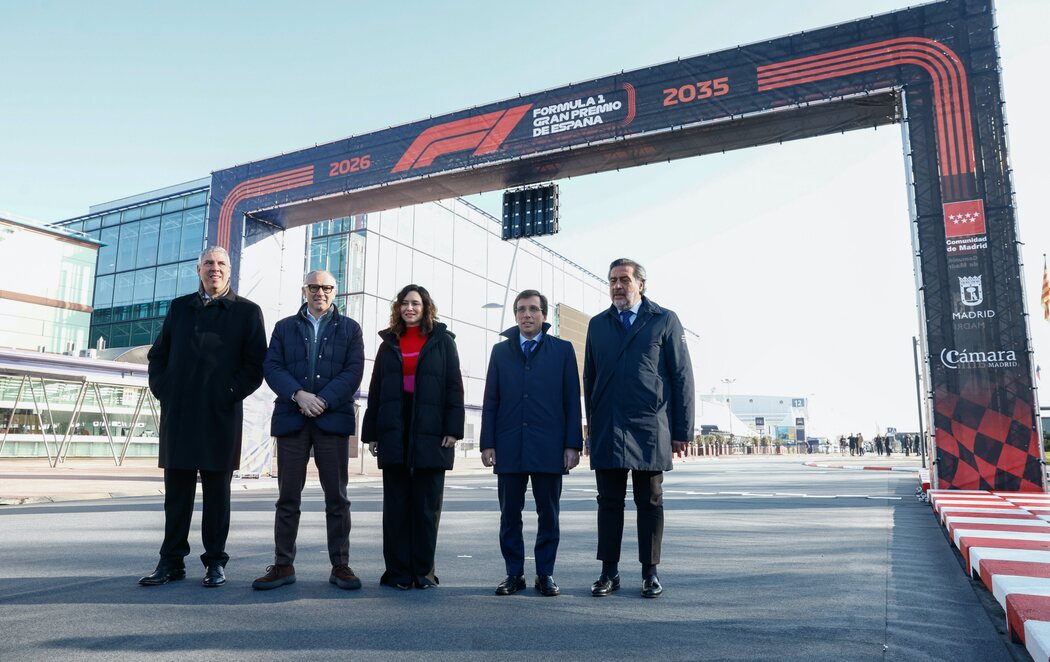 La F1 llegará a Madrid en 2026