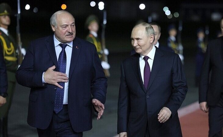 Putin se reúne con Lukashenko en Minsk para el ensayo de un ataque con armas nucleares